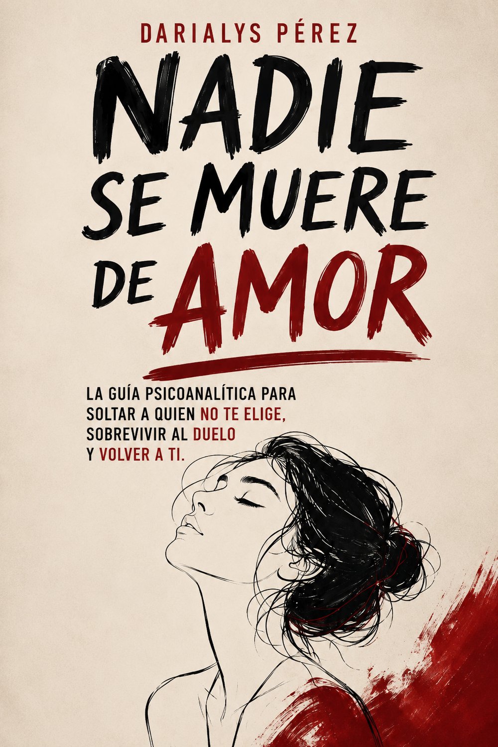 Portada del libro Nadie se muere de amor, de Darialys Pérez